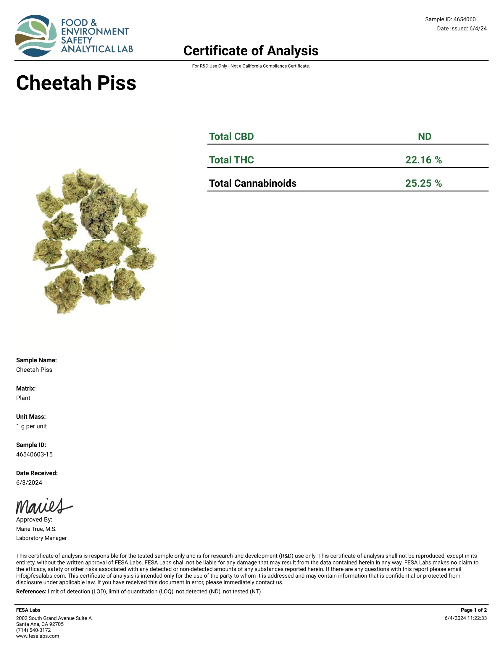 1 Pound - Exotic - Cheetah Piss x SFV THCA Strain - Image 4