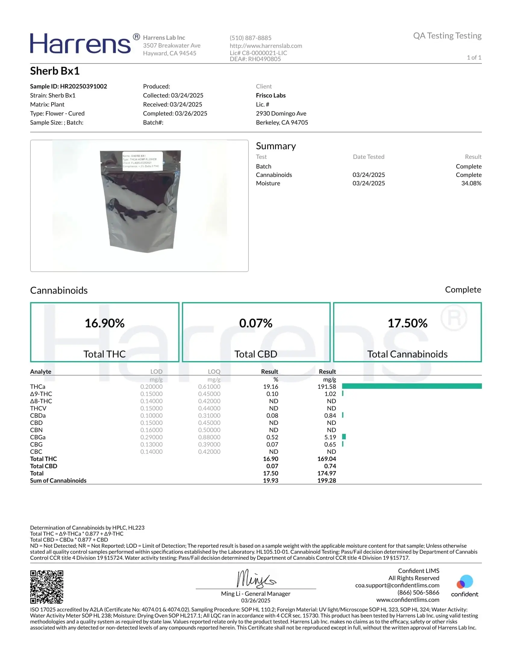 1 Pound of THCA Sherb BX1 (Smalls) - Image 4
