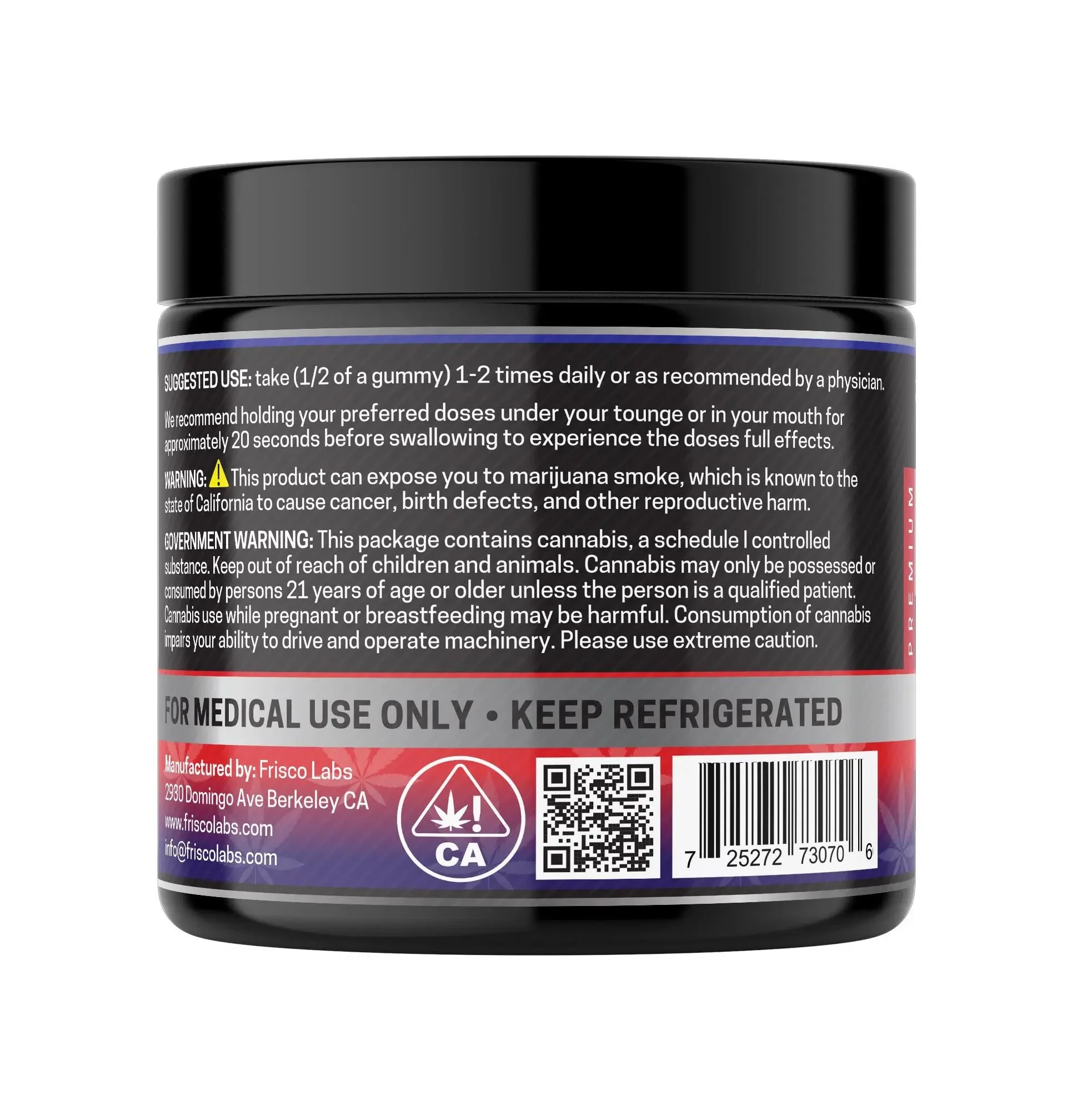 CBD+THC Gummies, Mix Flavor Sleep- 1000mg | 25 Pcs Gummies - Image 3