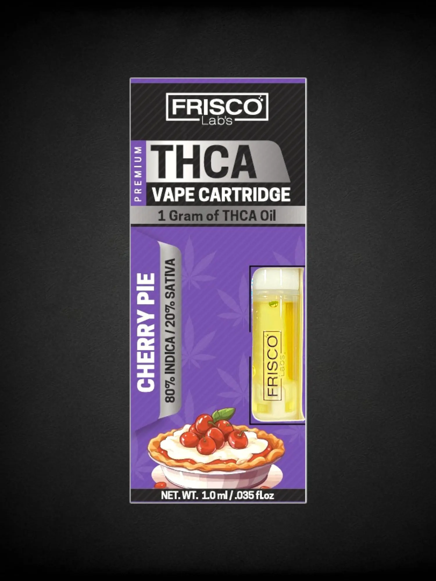 Cherry Pie THCA Vape Cartridge