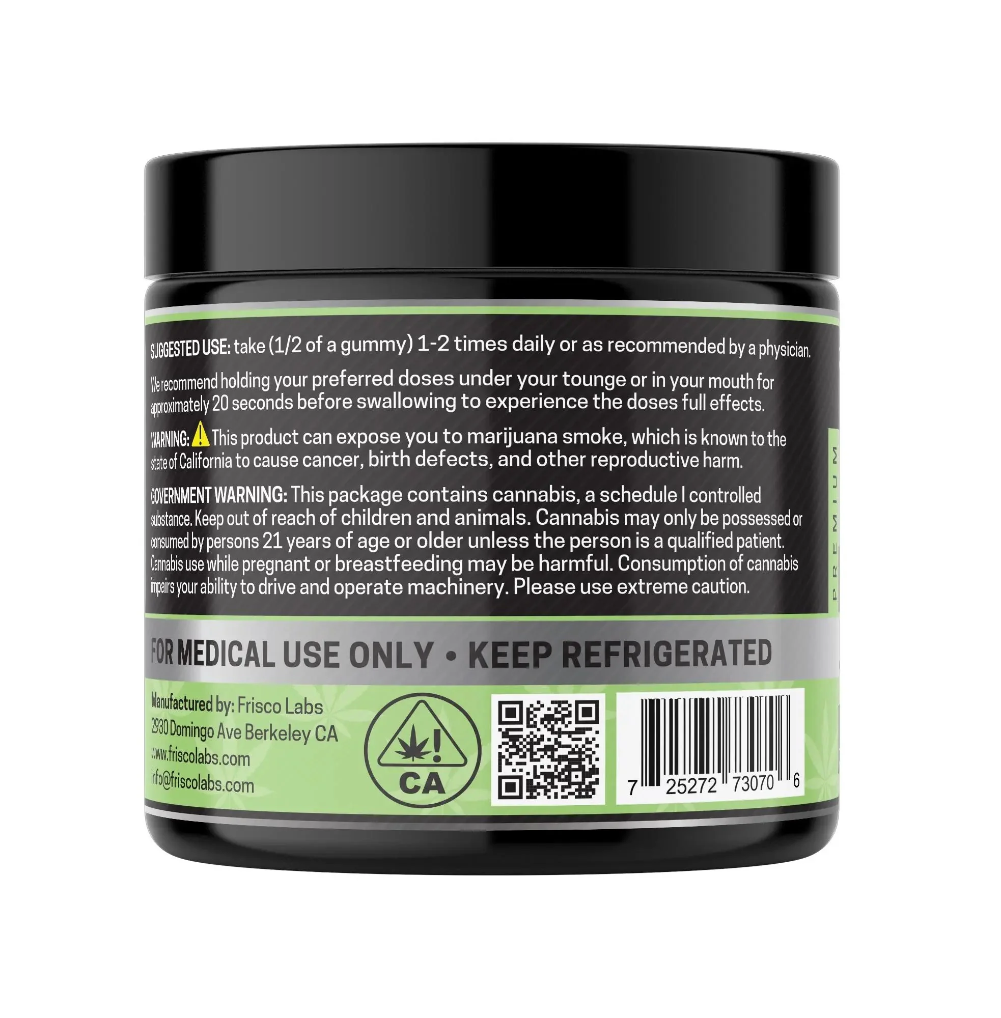 Delta 8 Gummies, Lime - 1000mg | 25 Pcs Gummies - Image 3