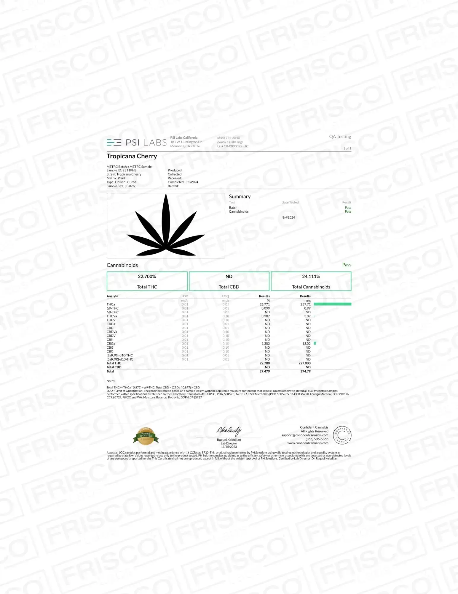 Frisco Labs - Exoti Tropicanna Cherry THCA - Image 6