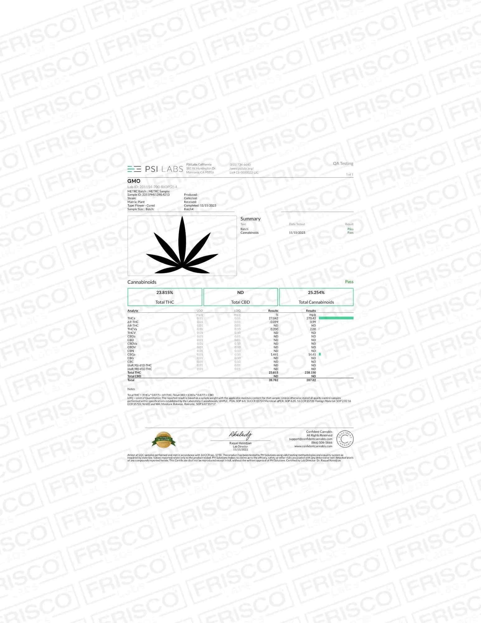 Frisco Labs - GMO Cookies Strain THCA - Image 2