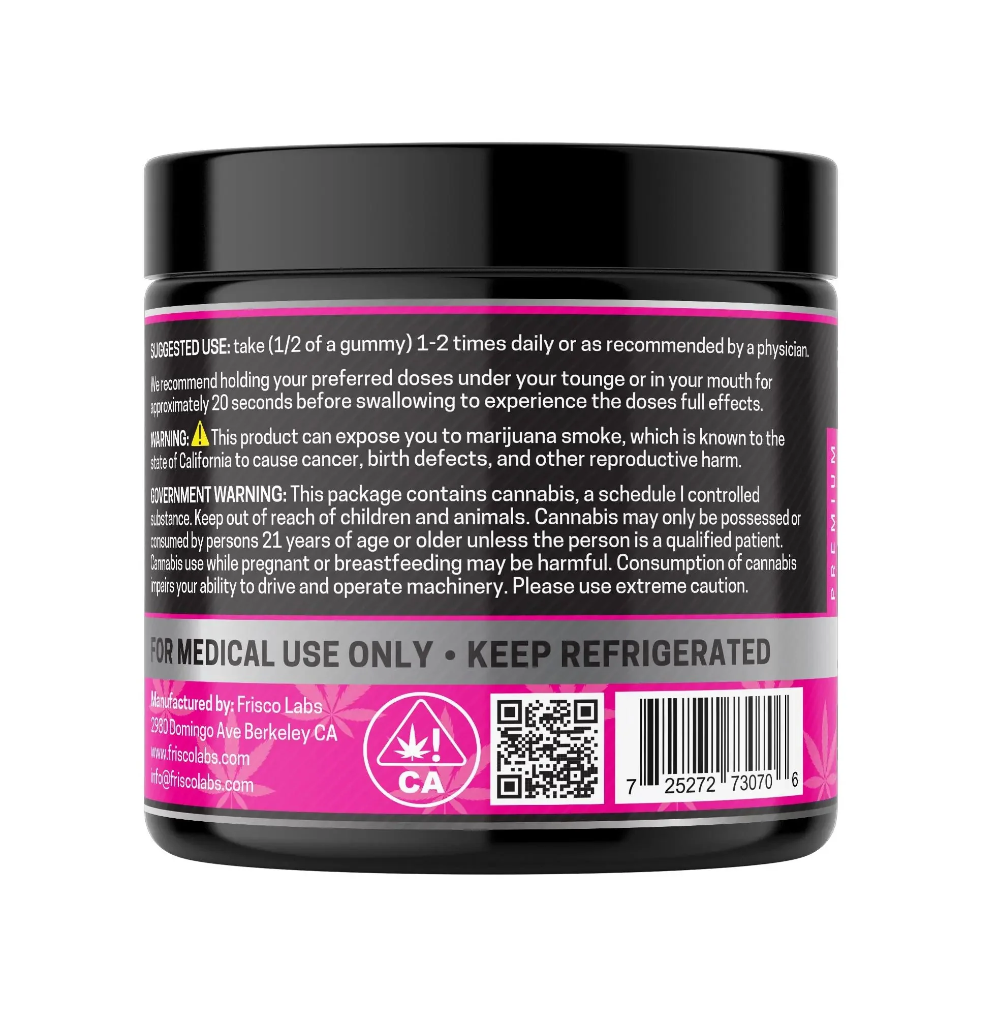 Full Spec. CBD Gummies, Strawberry - 1000mg | 25 Pcs Gummies - Image 3