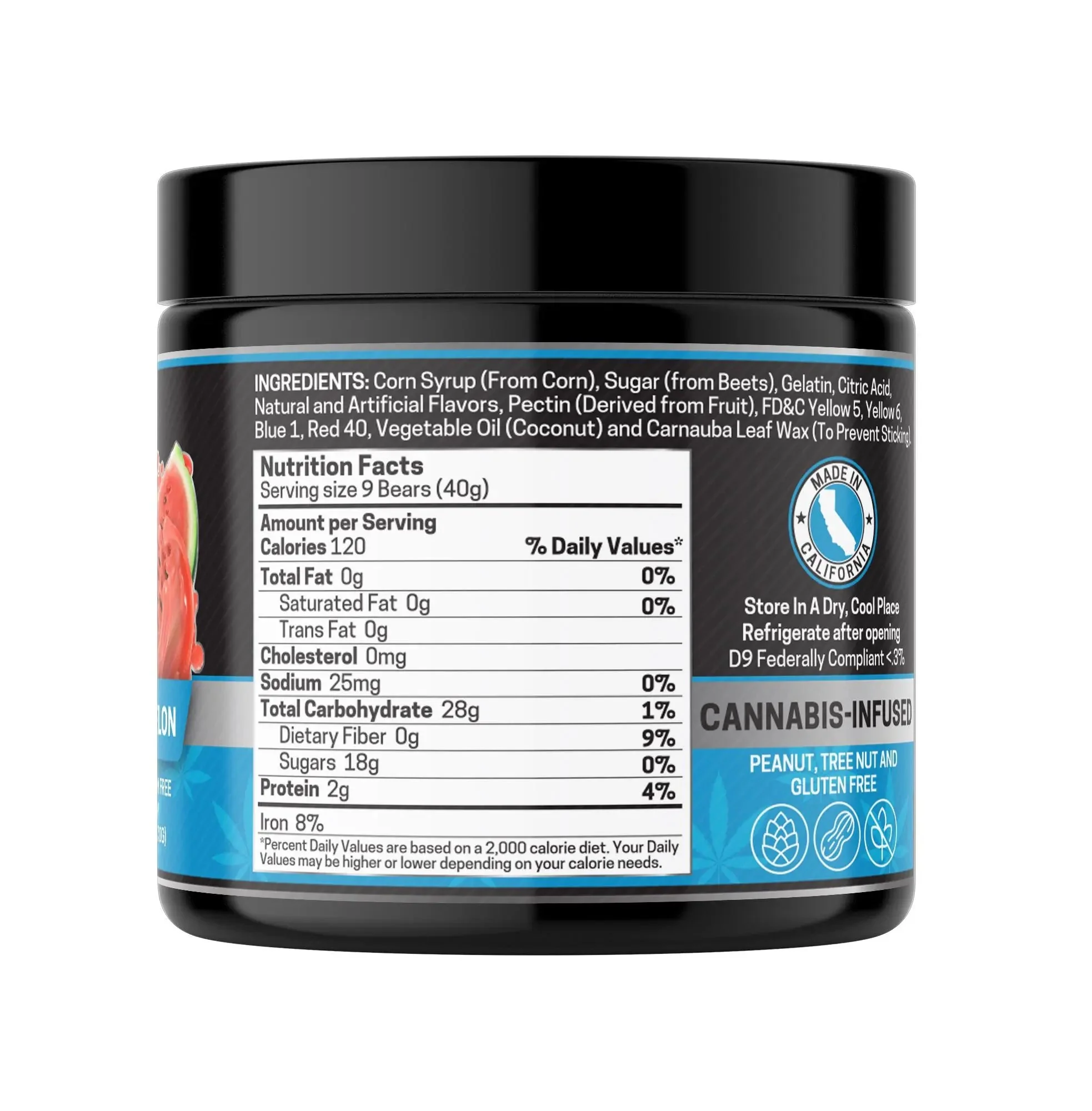 Full Spec. CBD Gummies, Watermelon - 1000mg | 25 Pcs Gummies - Image 4
