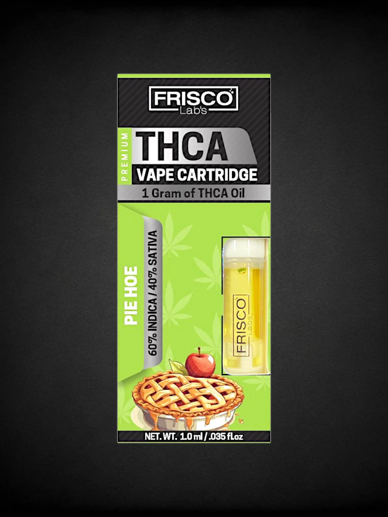 Pie Hoe THCA Vape Cartridge